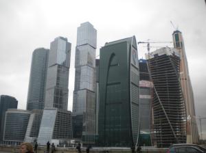 Skyline in Moskou